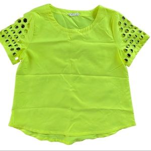 Lime Green Top!